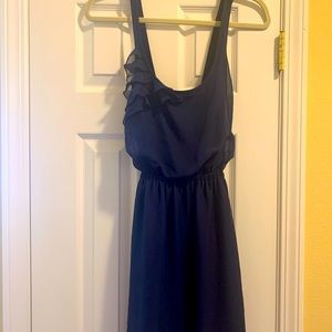 Eyelash Couture Twilight Blue Casual Dress